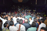Gaddala Konda Ganesh team at Rajahmundry Swamy Theatre